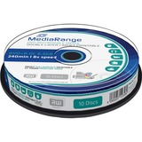 MediaRange DVD+R DL 8,5 GB blanco dvd's 8x, 10 stuks, bedrukbaar