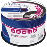 MediaRange MR226 Vinyl CD-R 700 MB blanco cd's 50 stuks