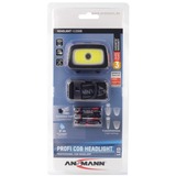 Ansmann Headlight HD200B ledverlichting Zwart/rood