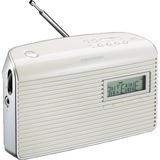 Grundig Draagbare radio Music WS 7000 DAB+ radiowekker Wit/zilver
