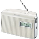 Grundig Draagbare radio Music WS 7000 DAB+ radiowekker Wit/zilver