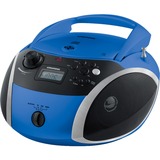 Grundig GRB 3000 BT cd-speler Blauw/zilver