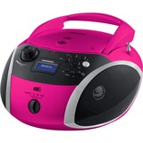 Grundig GRB 4000 BT DAB+ cd-speler Pink/zilver