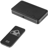 One for all 1 naar 3 HDMI splitter hdmi switch Zwart