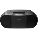 Sony CFD-S70B Cd/cassette-boombox met radio cd-speler Zwart, Radio, CD, cassette