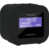 TechniSat TECHNIRADIO 40 radiowekker Zwart, DAB+
