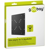 goobay VESA adapter voor tv muurbevestiging Zwart