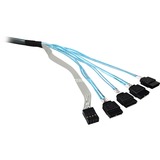 Broadcom SFF8643 - 4x SATA, 0,5m adapter 