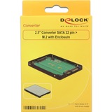 DeLOCK 2.5″ Converter SATA 22 pin > M.2 with Enclosure 62792