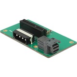 DeLOCK Adapter SFF-8643 > PCIe x4 met bevestigingsplaat converter 