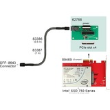 DeLOCK Adapter SFF-8643 > PCIe x4 met bevestigingsplaat converter 