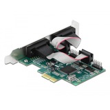 DeLOCK PCI Express Card to 4 x Serial RS-232 interface kaart 