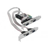 DeLOCK PCI Express Card to 4x Serial RS-232 interface kaart 
