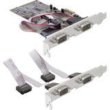 DeLOCK PCI Express Kaart > 4x Serieel interface kaart