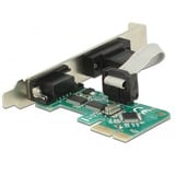 DeLOCK PCI Express naar 2x Serial RS-232 adapter 