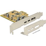 DeLOCK PCIe USB 3.1 Gen2 Type-C PCI Express Card usb-controller 