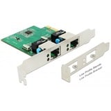 DeLOCK PCIe kaart naar 2x Gigabit LAN netwerkadapter 