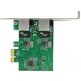 DeLOCK PCIe kaart naar 2x Gigabit LAN netwerkadapter 