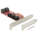 DeLOCK PCIe x2 naar 10x interne 7-pin Serial-ATA controller 
