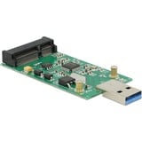 DeLOCK USB-A 3.2 Gen 1 naar mSATA full size converter 