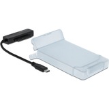 DeLOCK USB Type-C naar SATA Converter Zwart