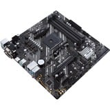 ASUS PRIME B550M-K socket AM4 moederbord Zwart/wit, RAID, Gb-LAN, Sound, µATX