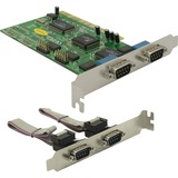 DeLOCK PCI Card 4x Serial interface kaart 89046, Lite retail