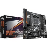 GIGABYTE AORUS B550M ELITE, socket AM4 moederbord RAID, Gb-LAN, Sound, µATX