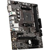 MSI A520M-A PRO socket AM4 moederbord Zwart/grijs, RAID, Gb-LAN, Sound, µATX