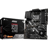 MSI X570-A PRO, socket AM4 moederbord Zwart, RAID, Gb-LAN, Sound, ATX