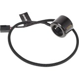 Alphacool Aurora HardTube LED ring 16mm ledstrip Zwart, LED-kleur: rood