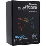 Alphacool Eisbaer Aurora 280 CPU - Digital RGB waterkoeling Zwart