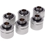 Alphacool HF 16/10 compression fitting G1/4" - sixpack verbinding Chroom