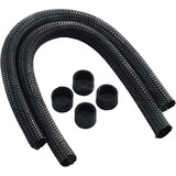 Cablemod AIO Sleeving Kit Series 1 for Corsair Hydro Gen 2 modding Carbon, Geschikt voor Corsair H115i v2 / H100i v2 / H80i v2 / H110i GTX / H100i GTX