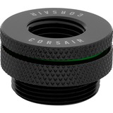 Corsair Hydro X Series XF Fill Port  stop Zwart