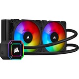 Corsair iCUE H100i Elite Capellix Liquid waterkoeling Zwart, 4-pins PWM fan-connector