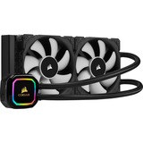 Corsair iCUE H100i RGB PRO XT waterkoeling Zwart, 4-pins PWM fan-connector