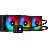 Corsair iCUE H150i Elite Capellix Liquid waterkoeling Zwart, 4-pins PWM fan-connector