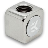 EKWB EK-AF T-Splitter 3F G1/4 - Nickel verdeler Zilver