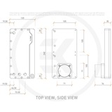 EKWB EK-Quantum Kinetic FLT 240 D5 PWM D-RGB pomp Zwart