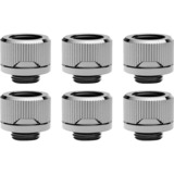 EKWB EK-Quantum Torque 6-Pack HDC 14 - Nickel verbinding Zilver