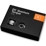 EKWB EK-Quantum Torque 6-Pack HDC 14 - Satin Titanium verbinding Zilver, 6 stuks