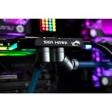 EKWB EK-Quantum Torque 6-Pack HDC 14 - Satin Titanium verbinding Zilver, 6 stuks