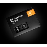 EKWB EK-Quantum Torque 6-Pack HDC 16 - Nickel Black  verbinding Zilver/zwart