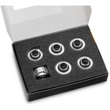 EKWB EK-Quantum Torque 6-Pack HDC 16 - Nickel verbinding Zilver