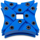 EKWB EK-Vardar X3M Damper Pack - Blue bevestiging Blauw