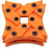 EKWB EK-Vardar X3M Damper Pack - Orange bevestiging Oranje