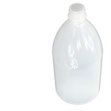  Filling bottle PE-LD fles Wit/transparant, 1000 ml