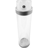 Singularity Computers Protium – 200 mm reservoir Zilver, Frosted acryl
