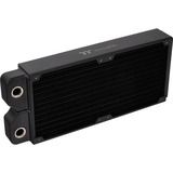 Thermaltake tt Pacific CLD240 Copper Radiator 120*2 Zwart